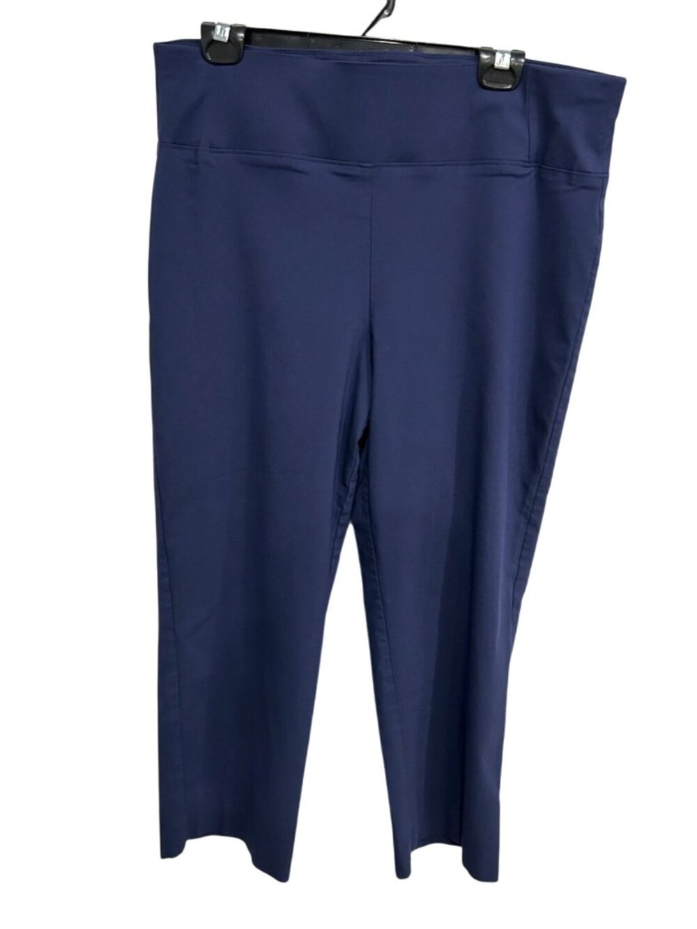 D.F.A. New York 16 Navy High-Waisted Stretchy Pants Minimalist Scholarcore